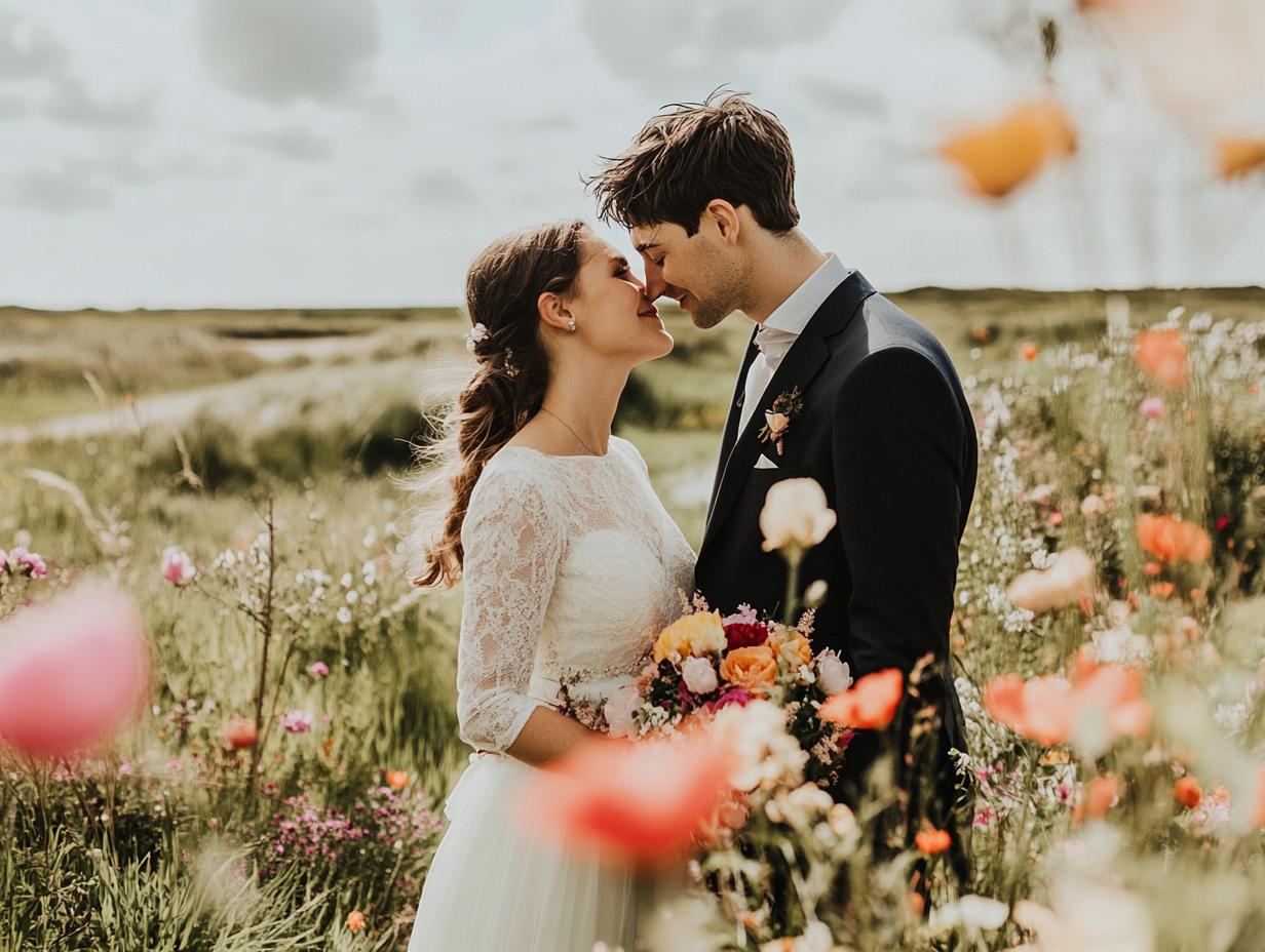 Romantische Hochzeit in Dänemark